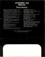 Spanish GS brochure 1974