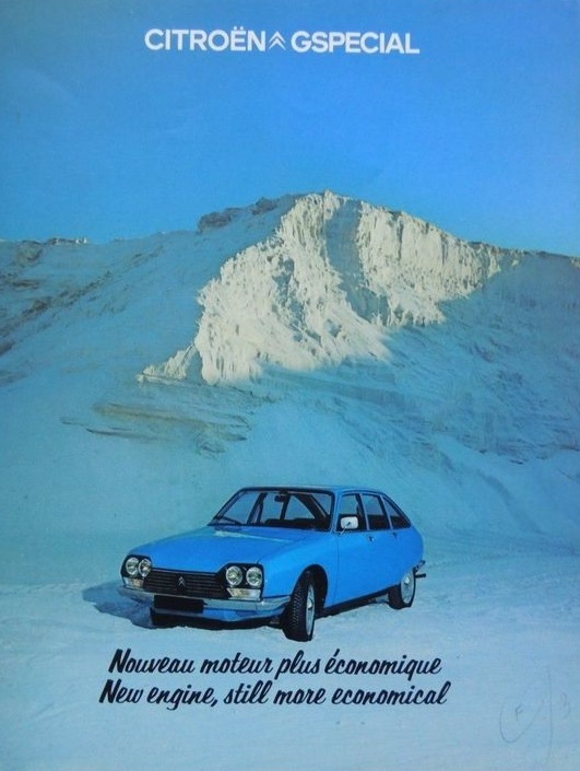 citroen gs brochure