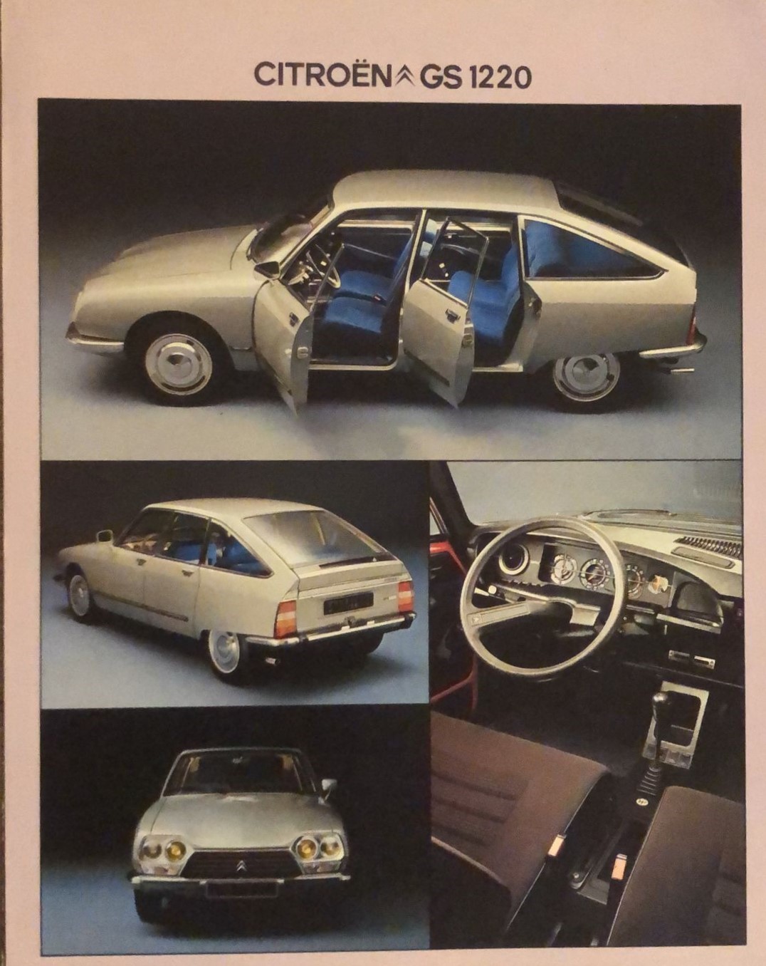 citroen gs brochure
