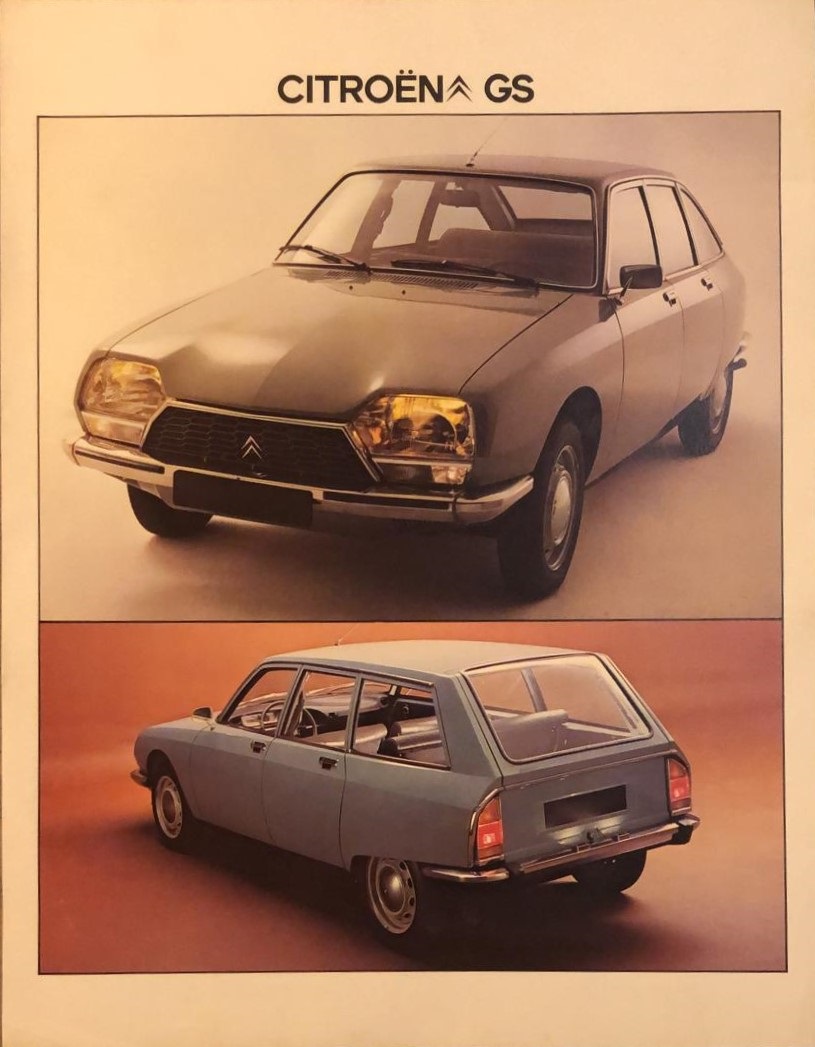 citroen gs brochure