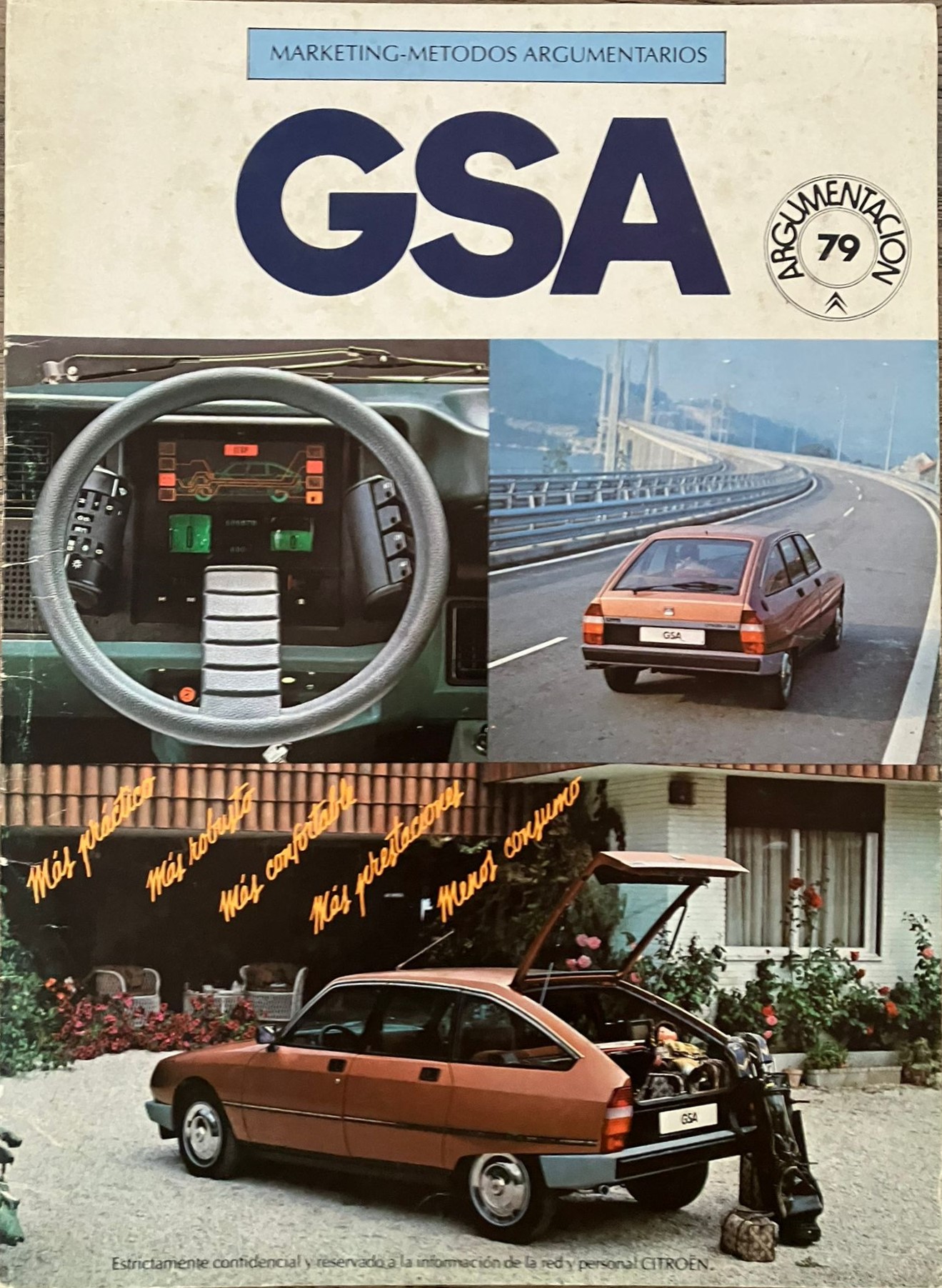 citroen gs brochure