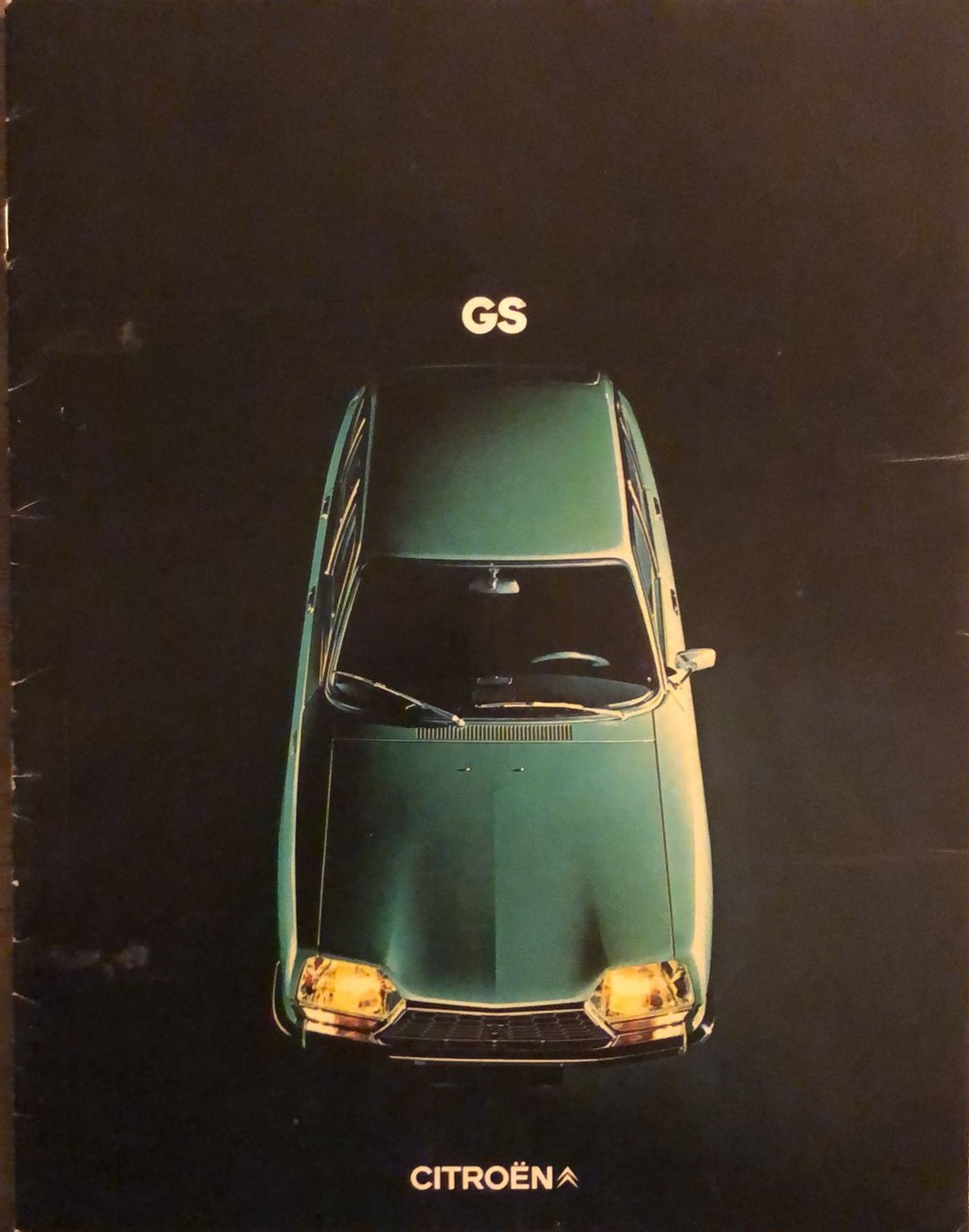 citroen gs brochure