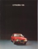 citroen gs brochure