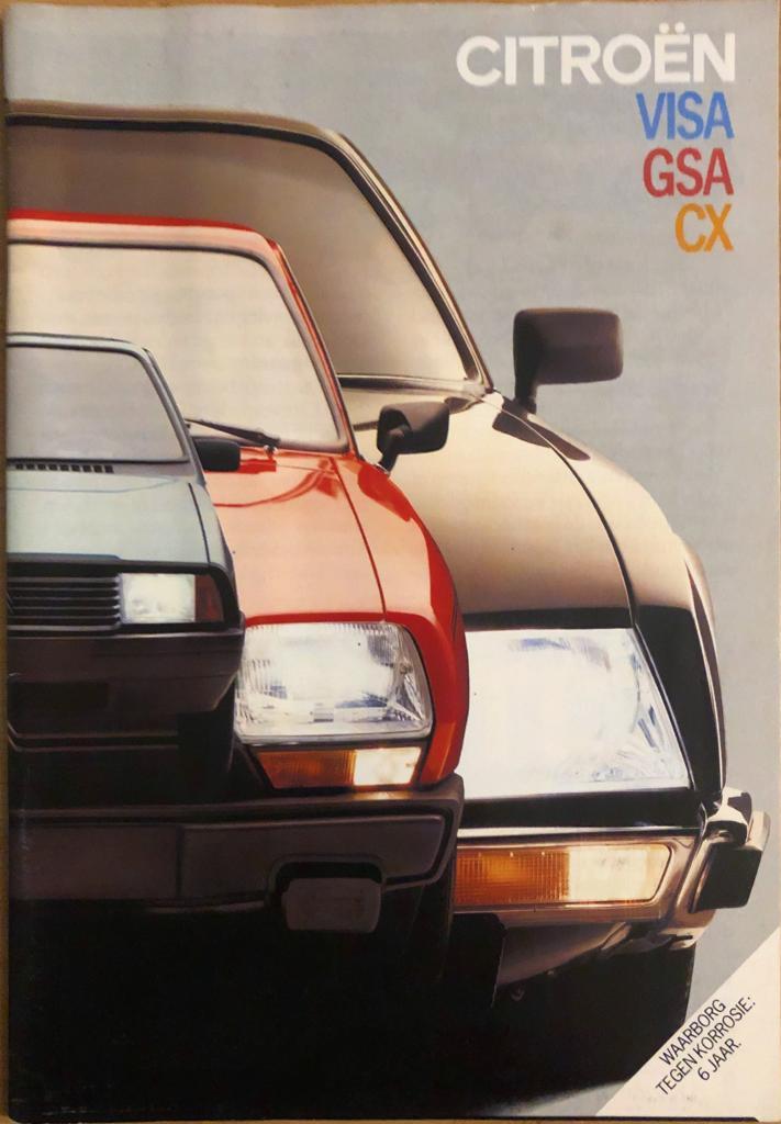 citroen gs brochure