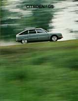 citroen gs brochure