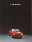 citroen gs brochure