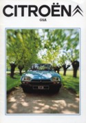 citroen gs brochure