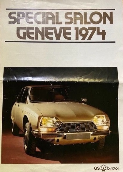 citroen gs brochure