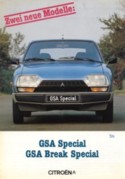 citroen gs brochure