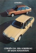 citroen gs brochure