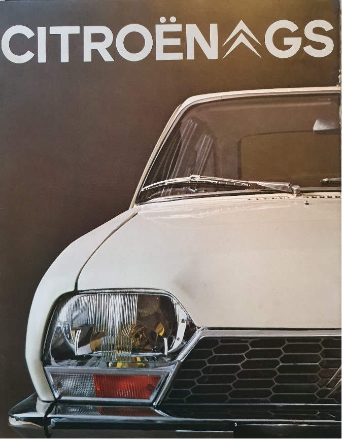 citroen gs brochure