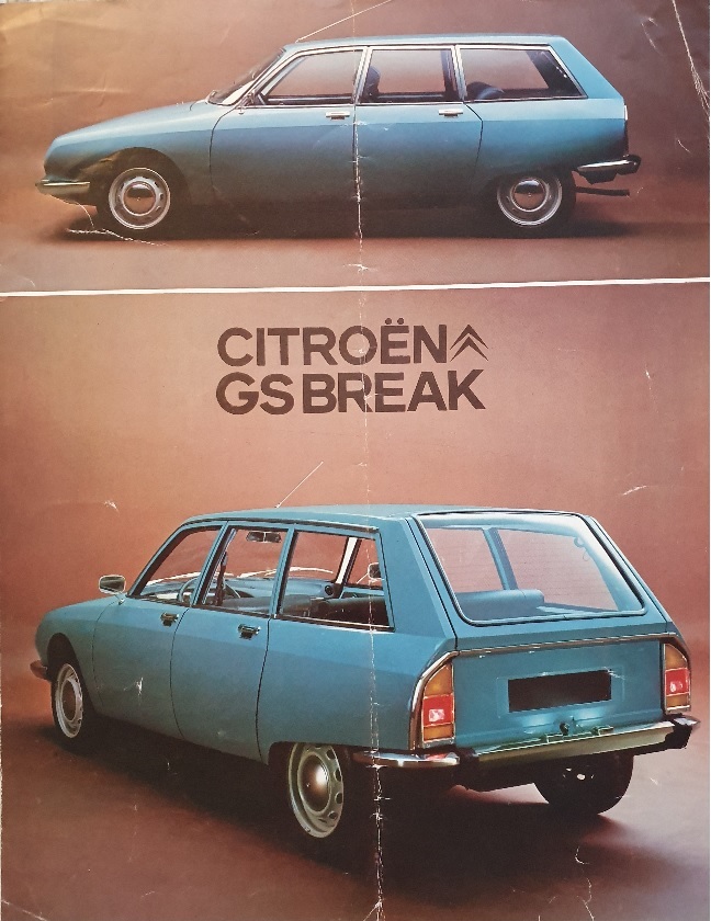 citroen gs brochure