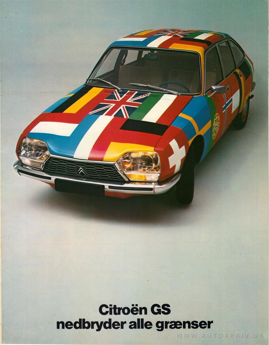 citroen gs brochure