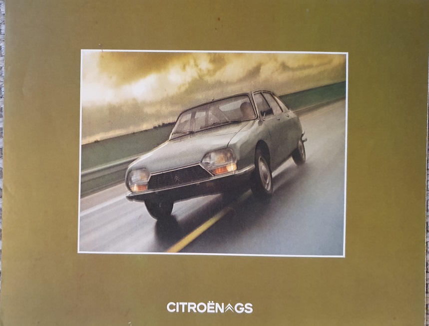 citroen gs brochure