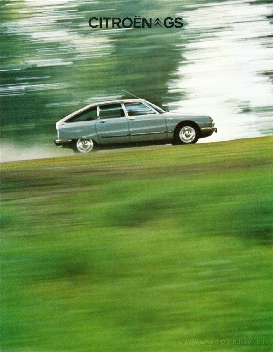 citroen gs brochure
