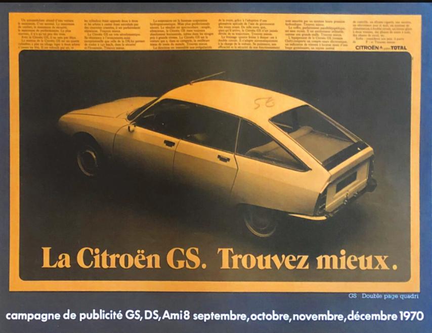 citroen gs brochure