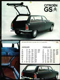citroen gs brochure