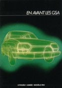 citroen gs brochure