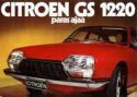 citroen gs brochure