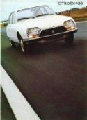 citroen gs brochure