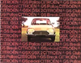 citroen gs brochure