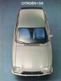 citroen gs brochure