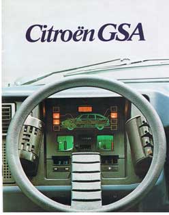 citroen gs brochure
