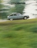 citroen gs brochure