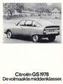 citroen gs brochure