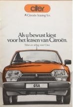 citroen gs brochure