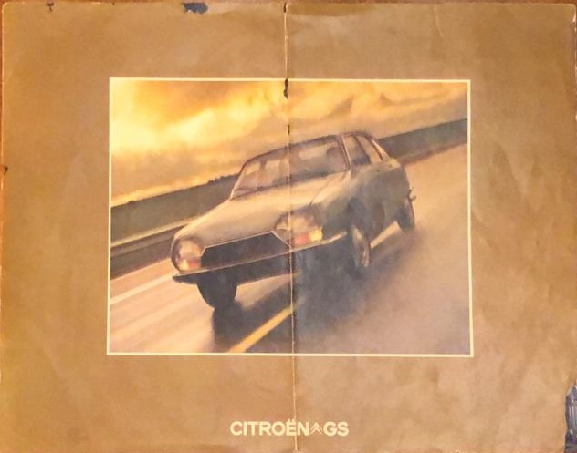 citroen gs brochure