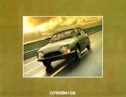 citroen gs brochure