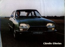 citroen gs brochure