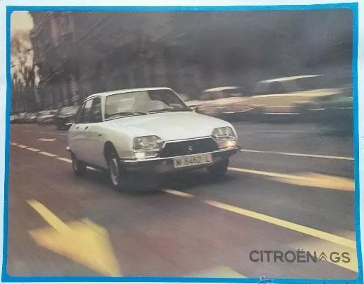 citroen gs brochure