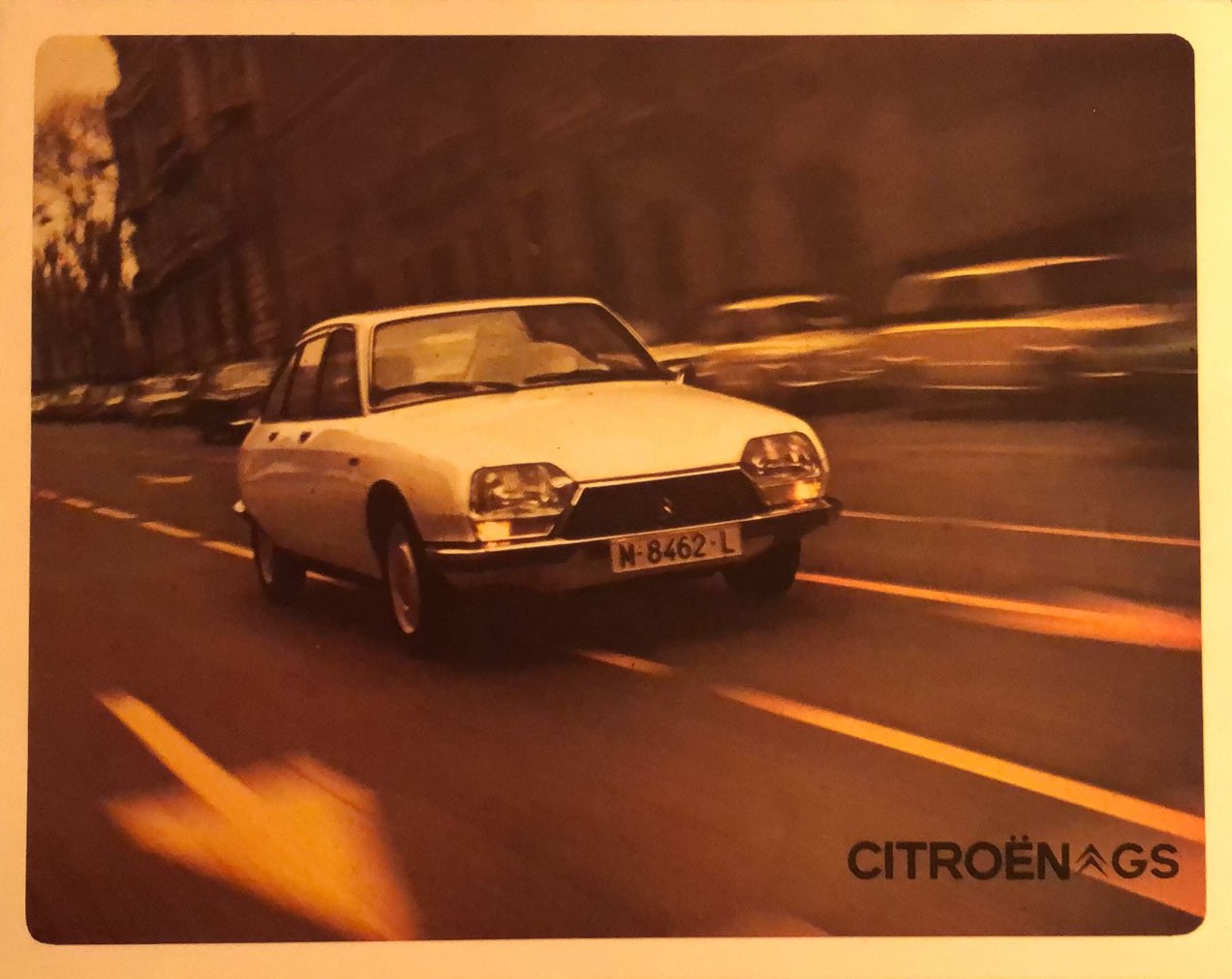 citroen gs brochure