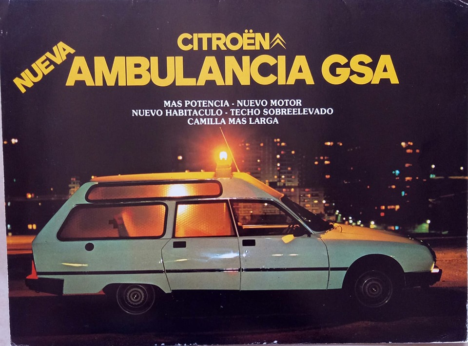 citroen gs brochure