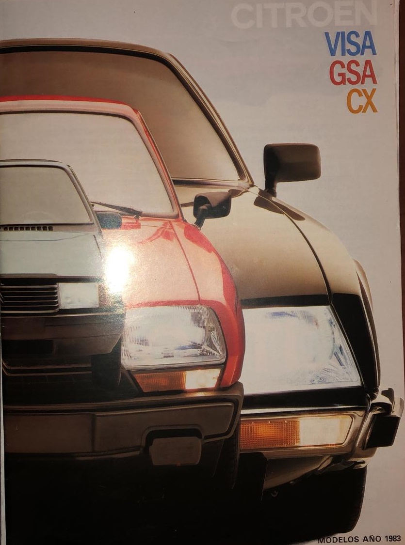 citroen gs brochure