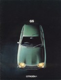 citroen gs brochure