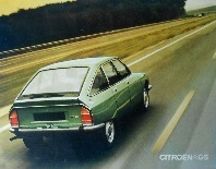 citroen gs brochure