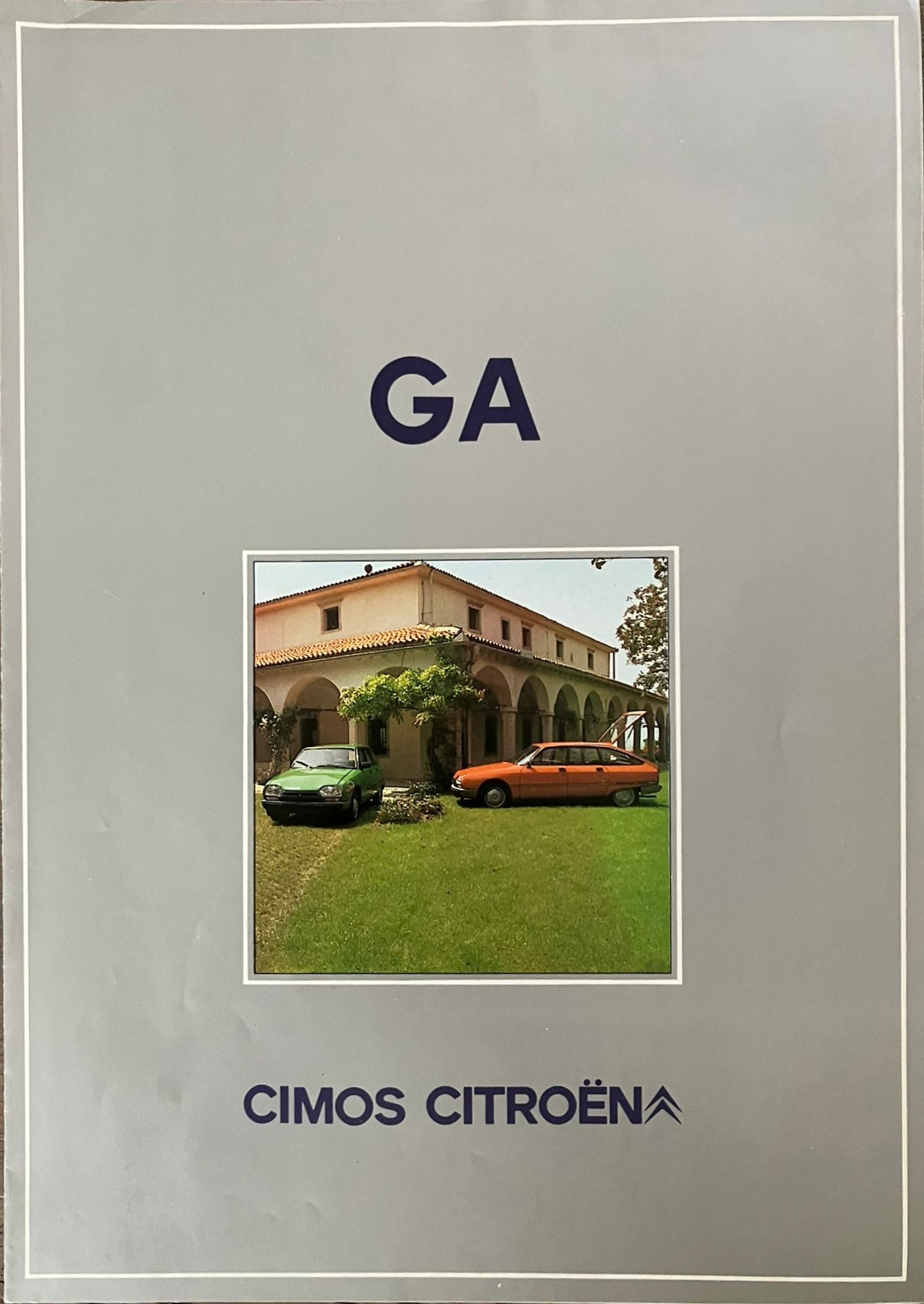 citroen gs brochure